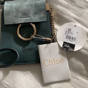 Chloe Faye Bracelet Bag Cloudy Blue